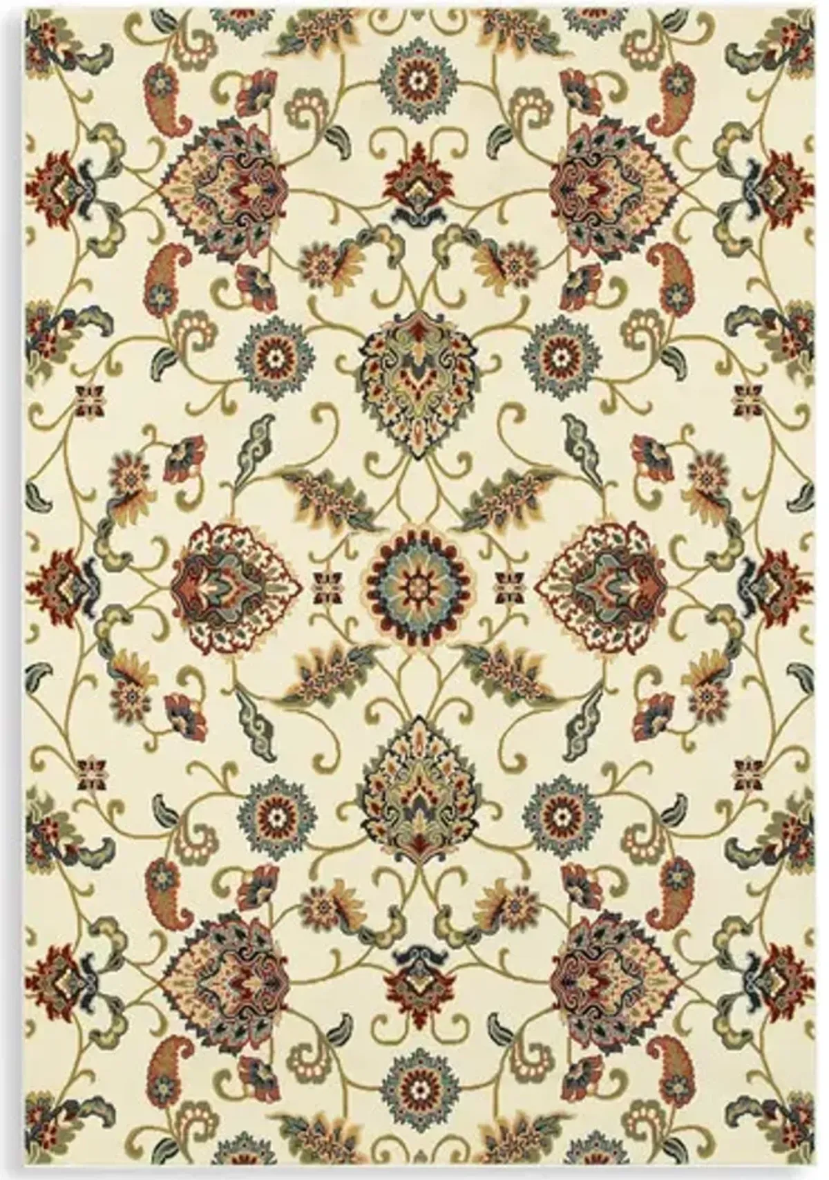 Kashan Alabaster Area Rug - 1 10  X 3 0 