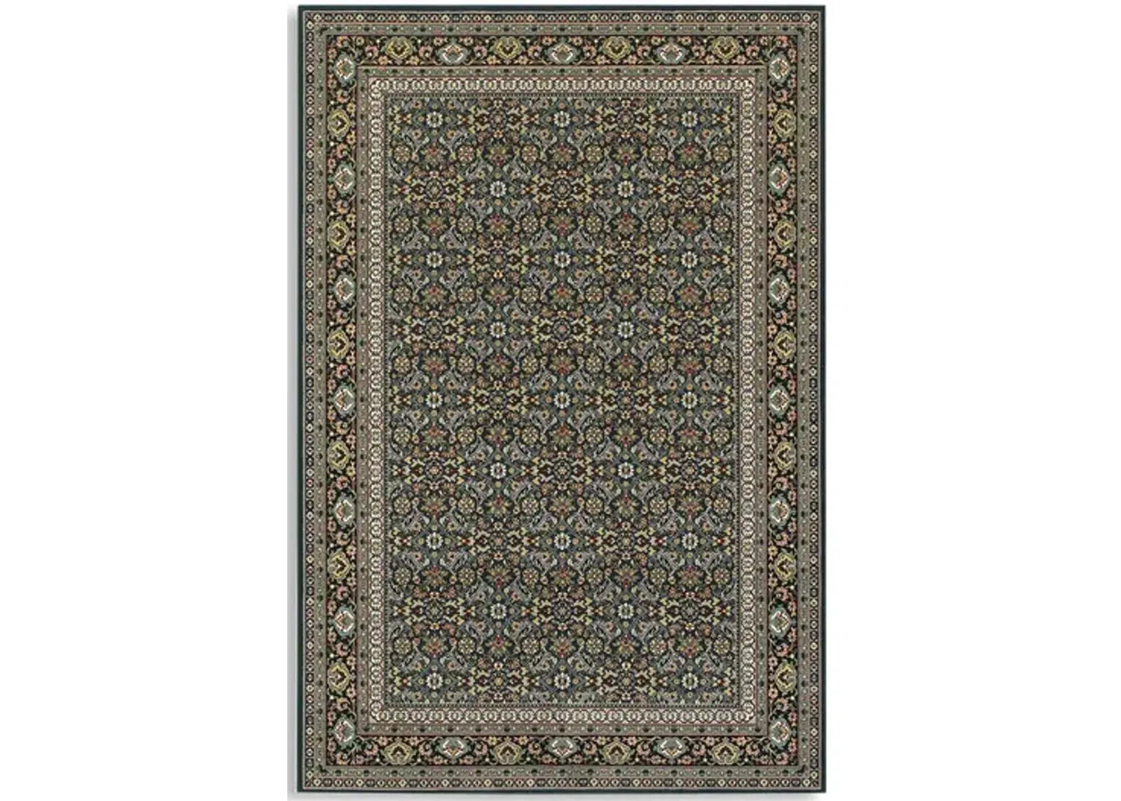 Kashan Sage Area Rug - 1 10  X 3 0 