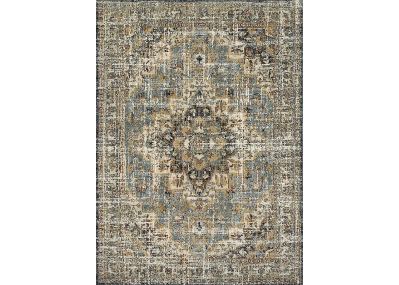 Magnolia Home James Sky Multi Area Rug - 2 7  X 4 0 