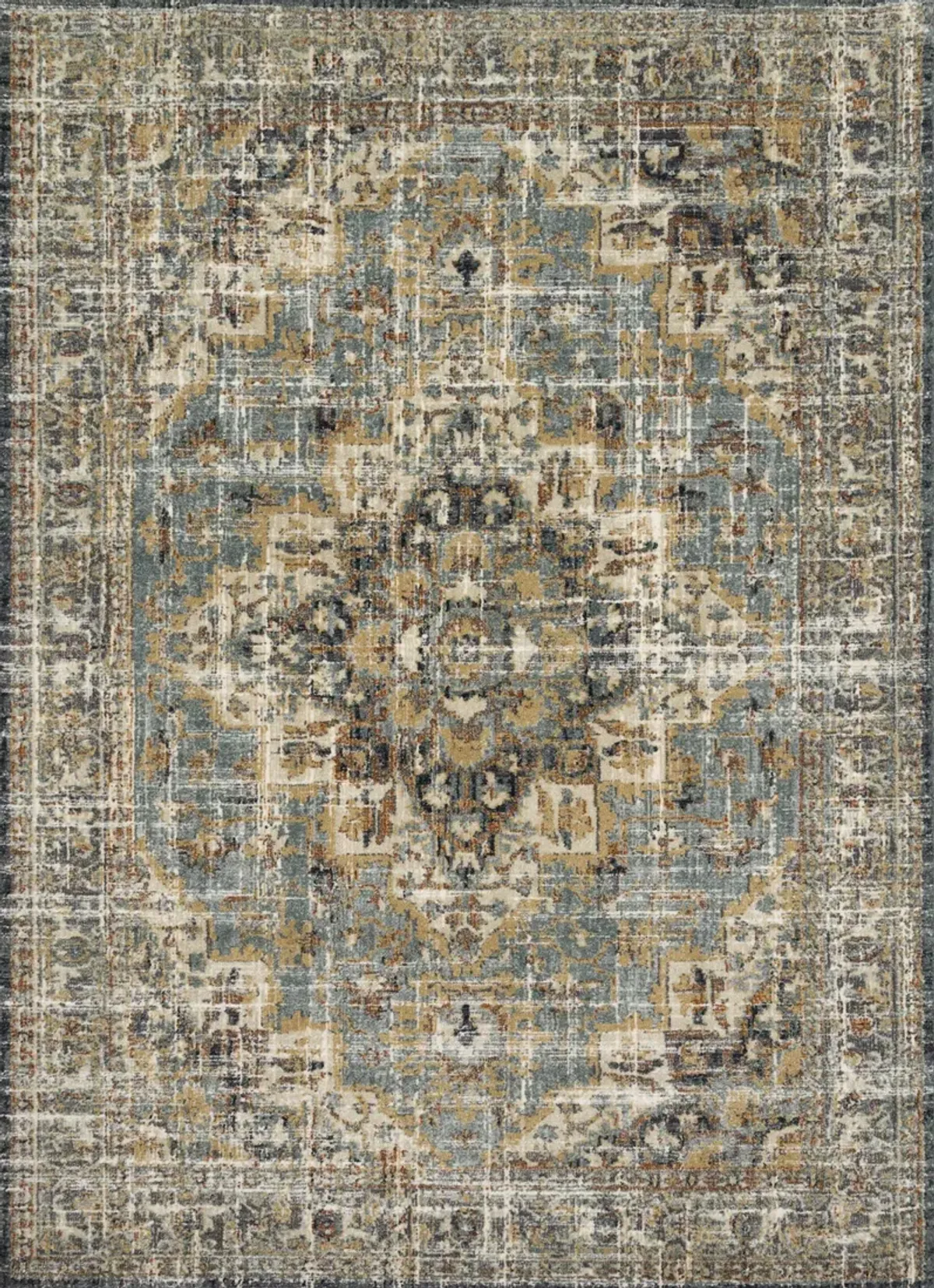 Magnolia Home James Sky Multi Area Rug - 2 7  X 4 0 