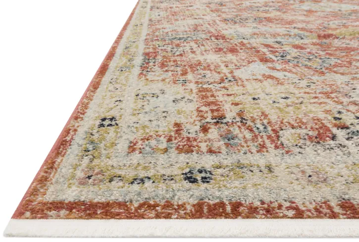 Magnolia Home Persimmon Multi Area Rug - 2 7  x 4 0  