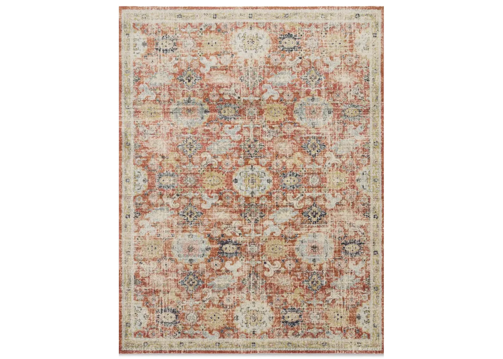 Magnolia Home Persimmon Multi Area Rug - 2 7  x 4 0  