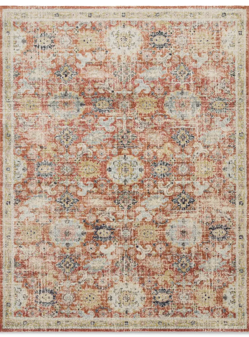 Magnolia Home Persimmon Multi Area Rug - 2 7  x 4 0  