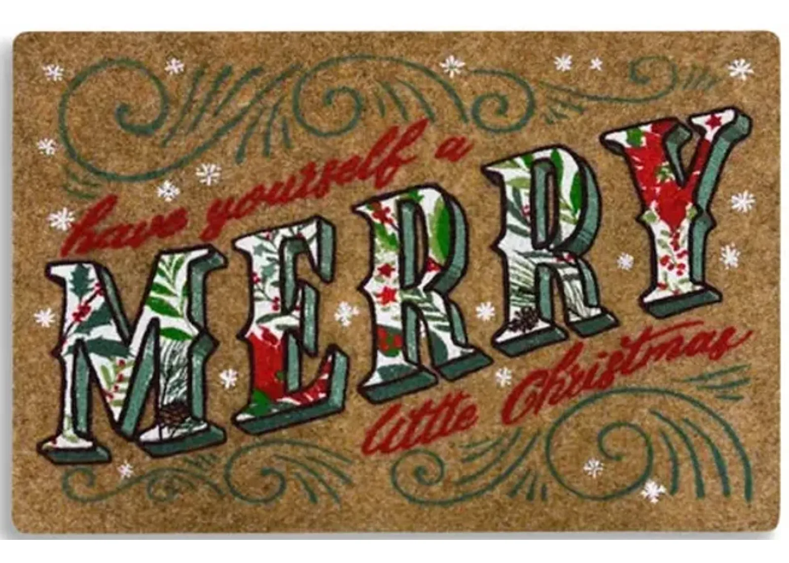 Holiday Joy Merry Rug