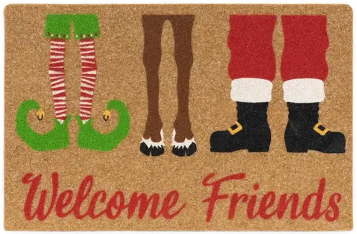 Holiday Feet Rug