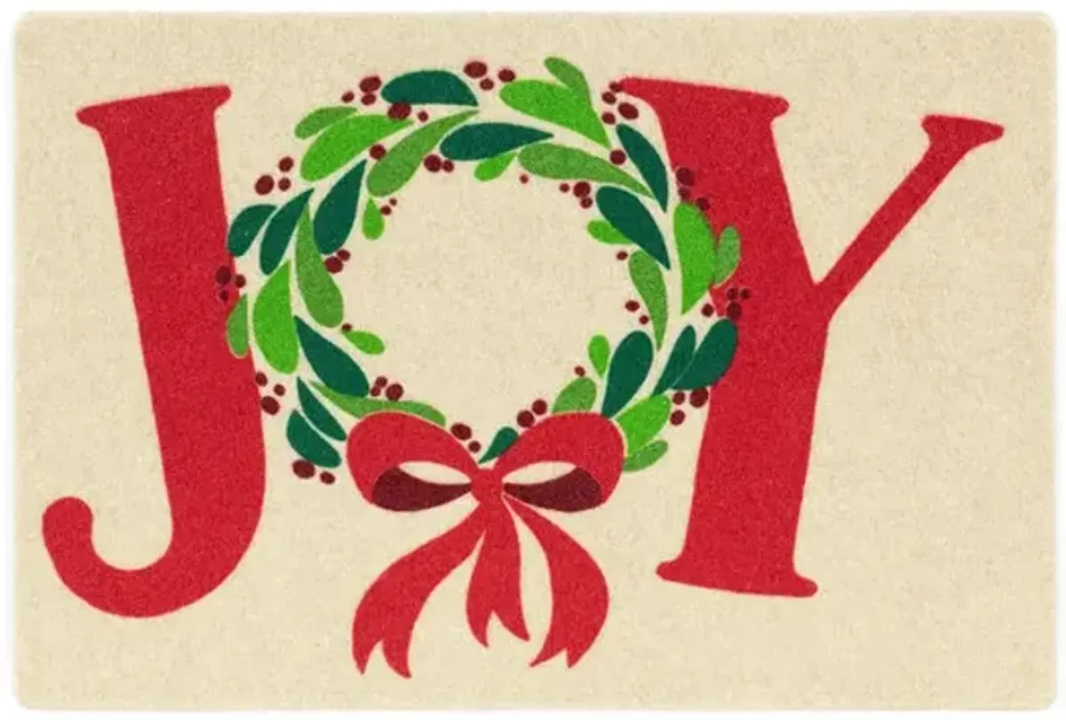 Joy Wreath Rug