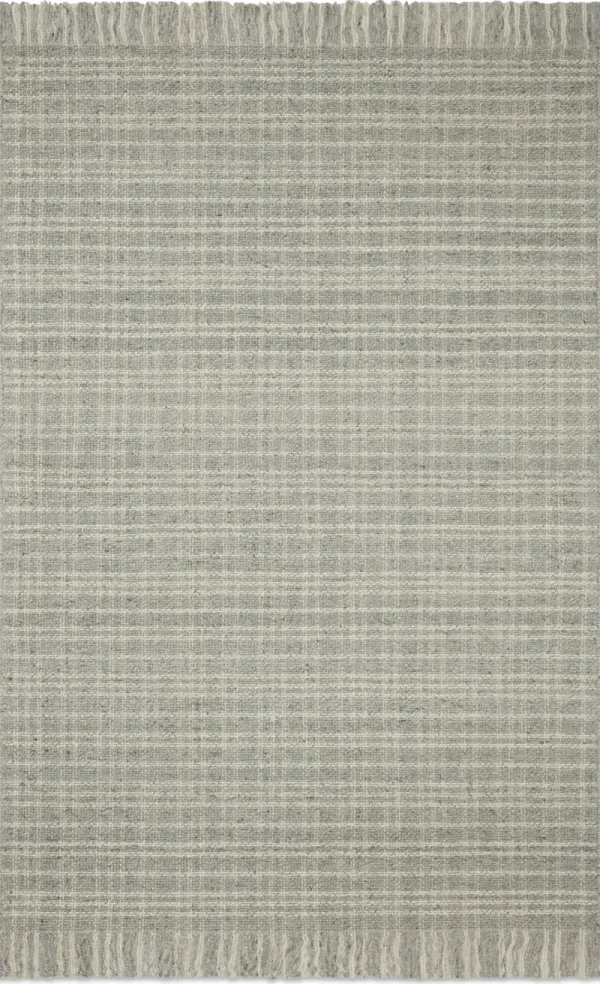 Magnolia Home Caleb Grey Natural Area Rug - 2 3  X 3 9 