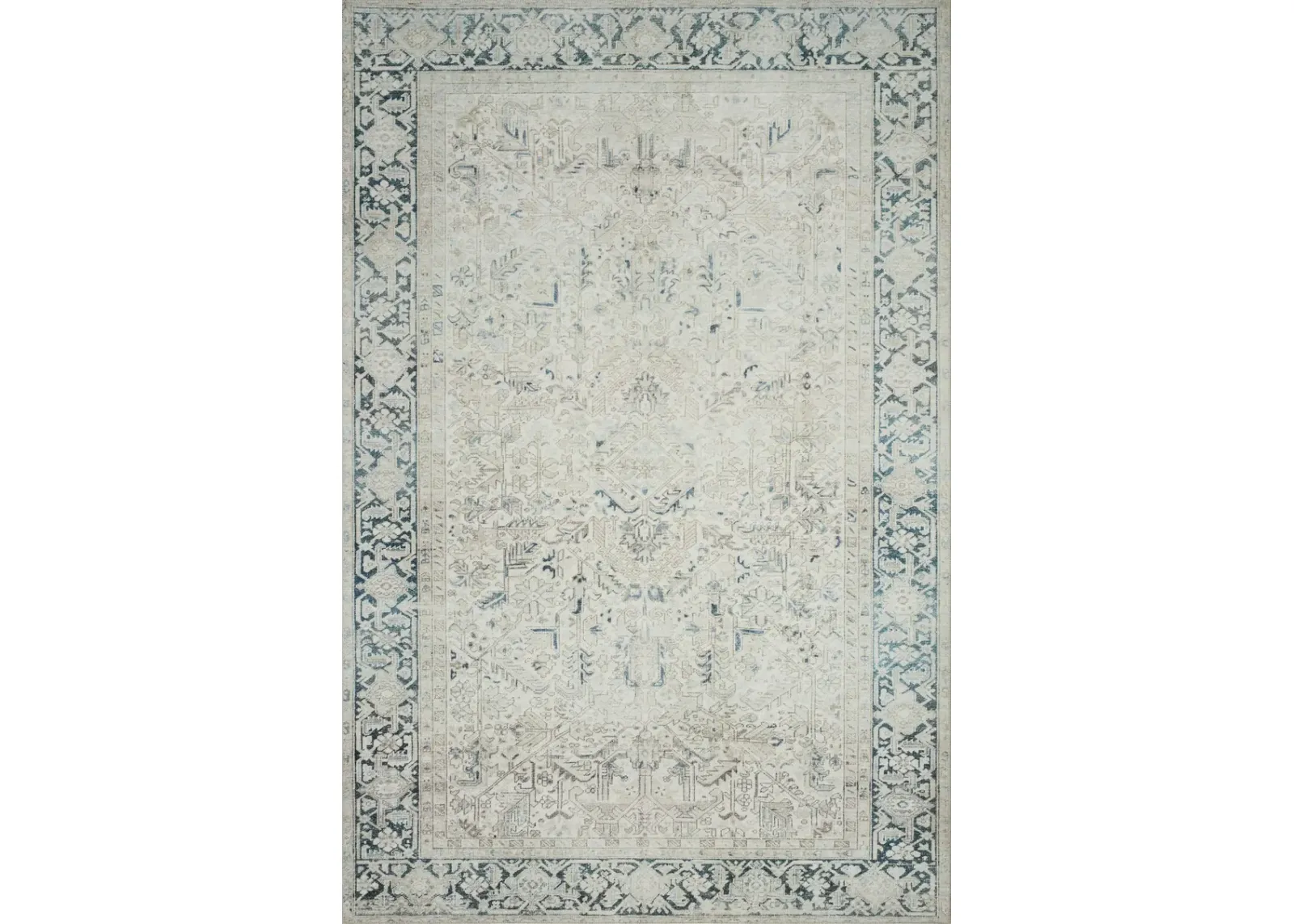 Magnolia Home Lenna Natural Denim Area Rug - 2 3  x 3 9  