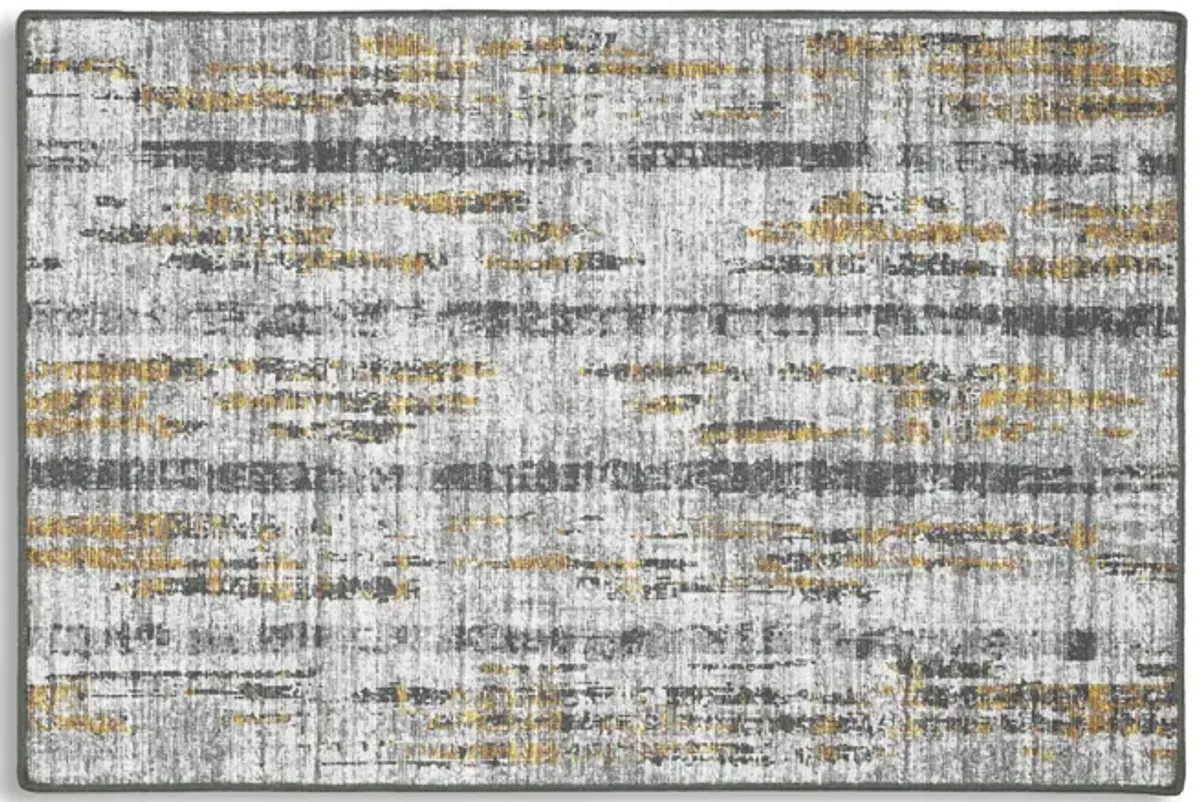 Urban Rug Winslow Grey Tin Area Rug - 2 6  x 3 9   