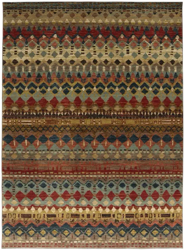 Spice Market Saigon Multi 2 0  x 3 0  Area Rug