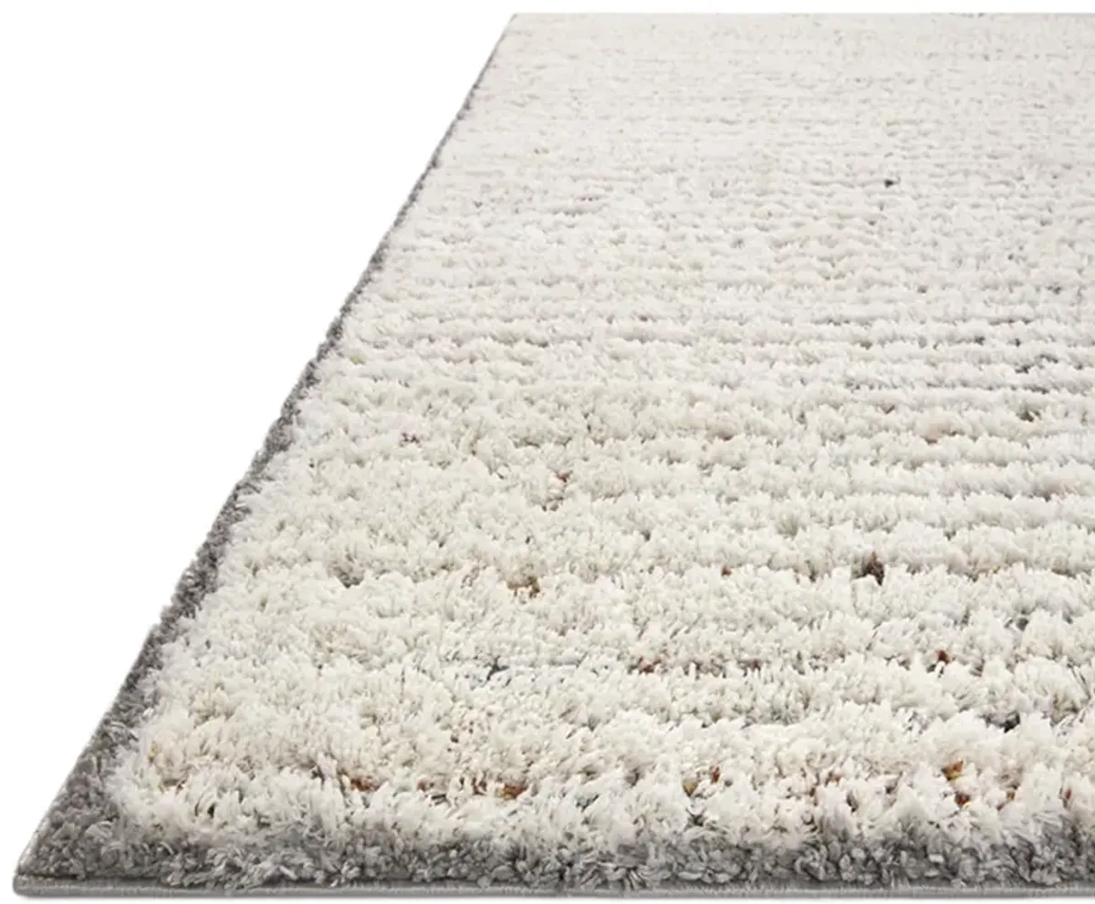 Levitt Shag Ivory Multi 2 3  x 4 0  Area Rug