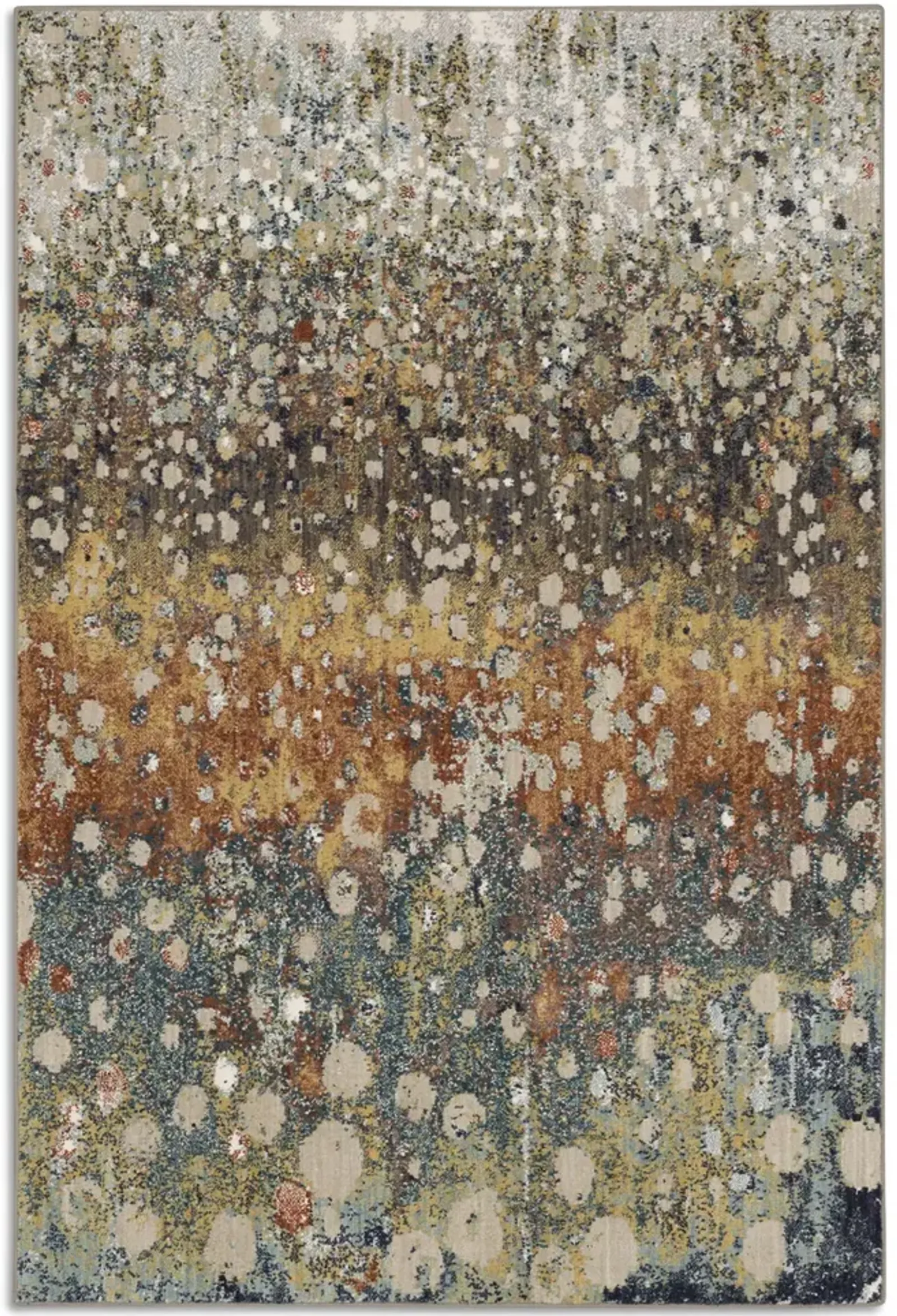 Soiree La Brea Rose Gold Area Rug - 2 0  X 3 0 