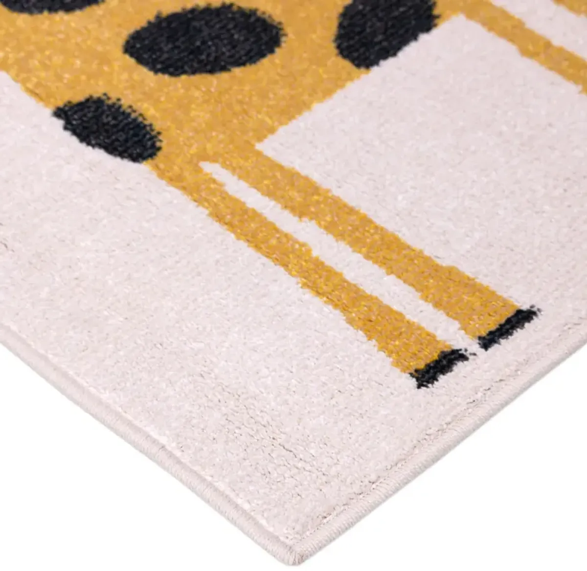 Safari White - 2 7  x 3x11  Area Rug