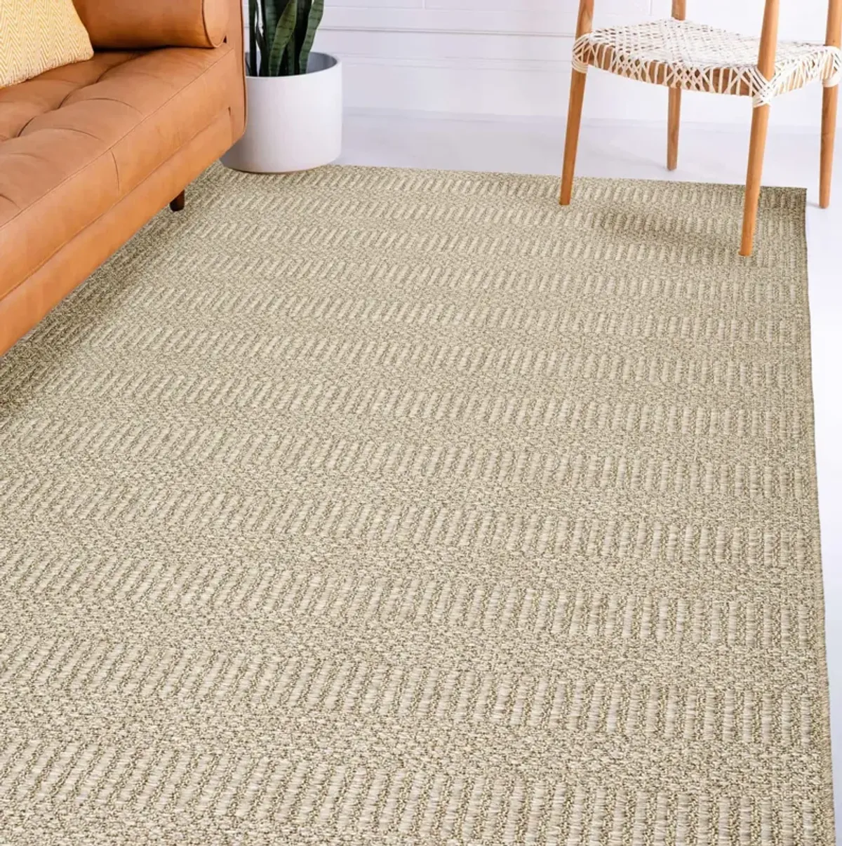 Bali Beige - 1 8  x 2 6  Area Rug