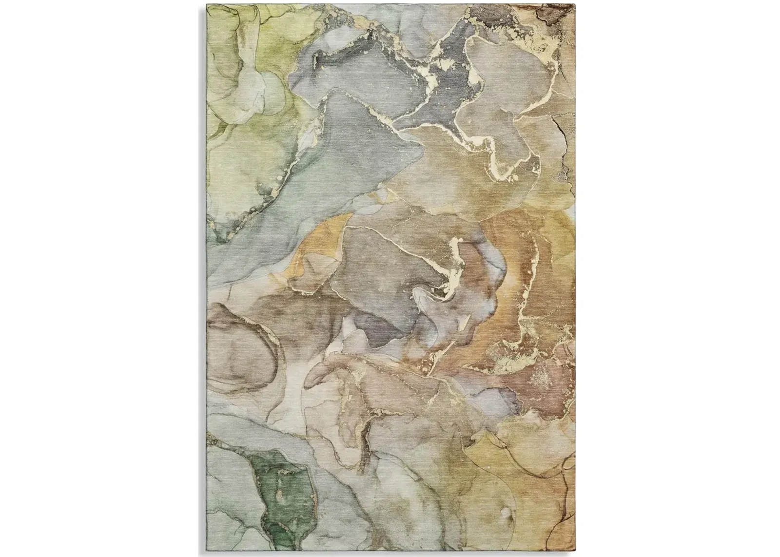 Odyssey Taupe Area Rug - 1 8  X 2 6 