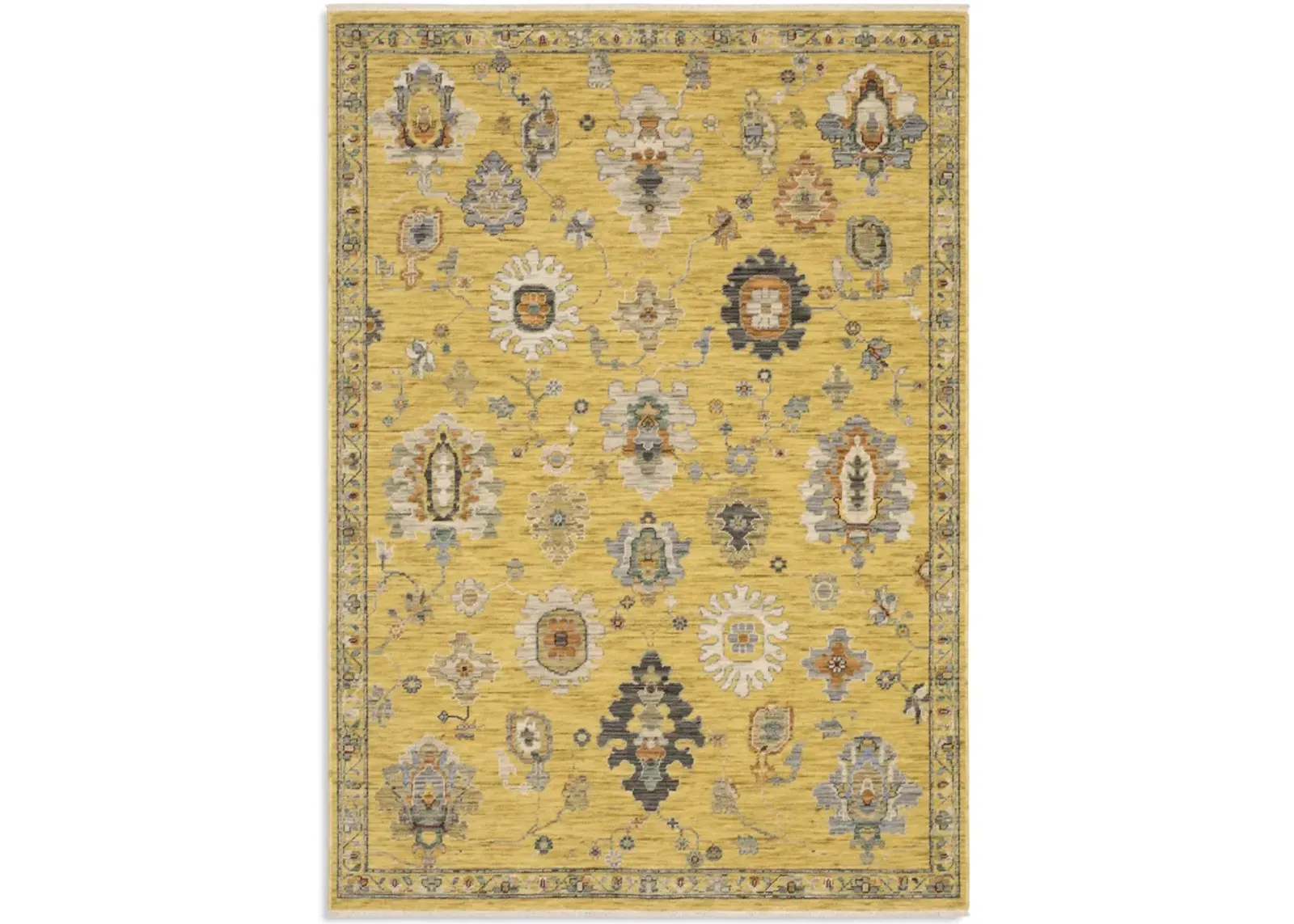 Lucca Maize Multi Area Rug - 3 3  X 5 0 