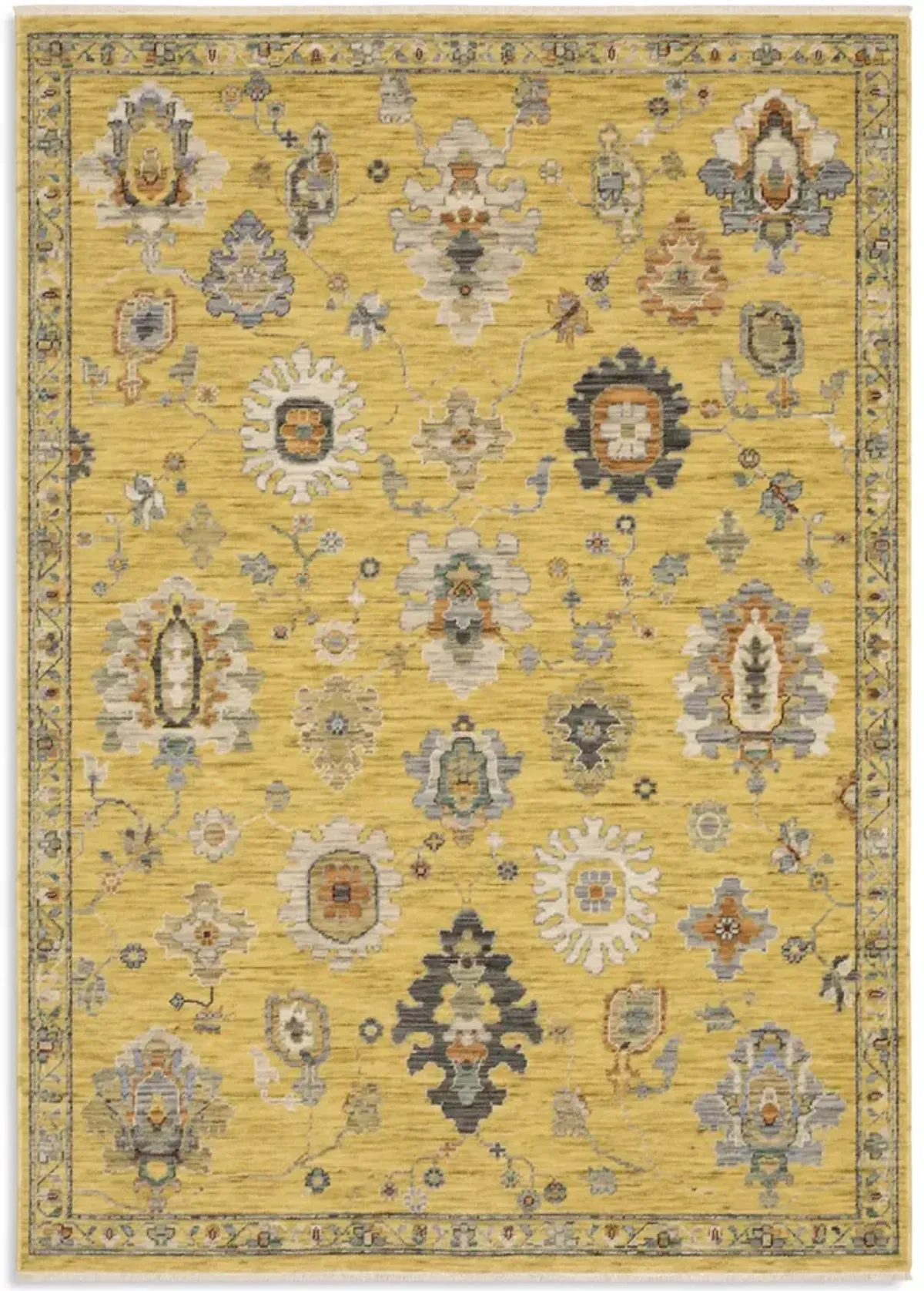 Lucca Maize Multi Area Rug - 3 3  X 5 0 