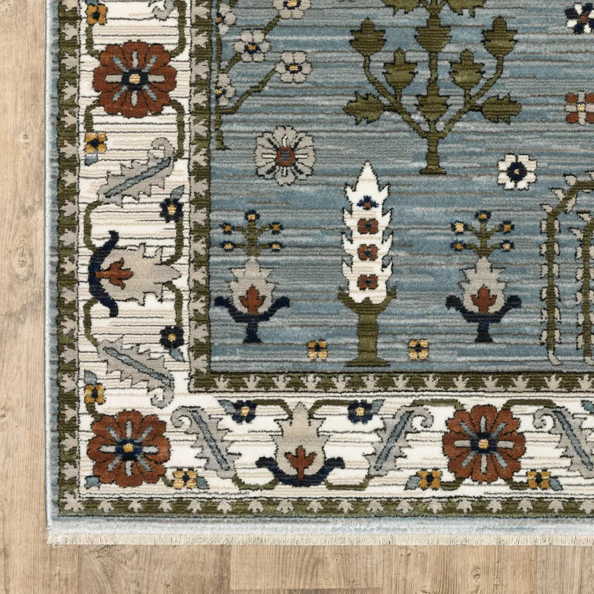 Keira Blue Green Area Rug -3 3  x 5 0 