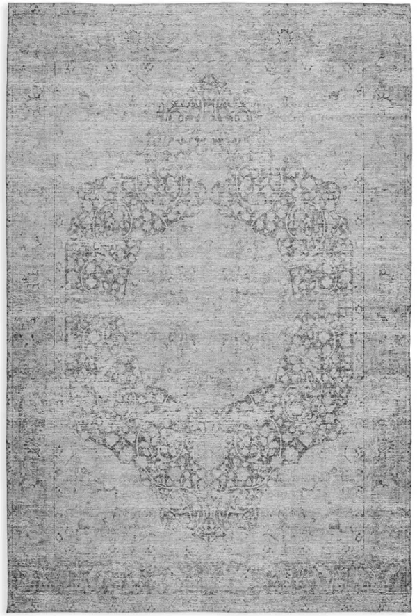 Karaj Gray Area Rug - 2 6  X 3 10 