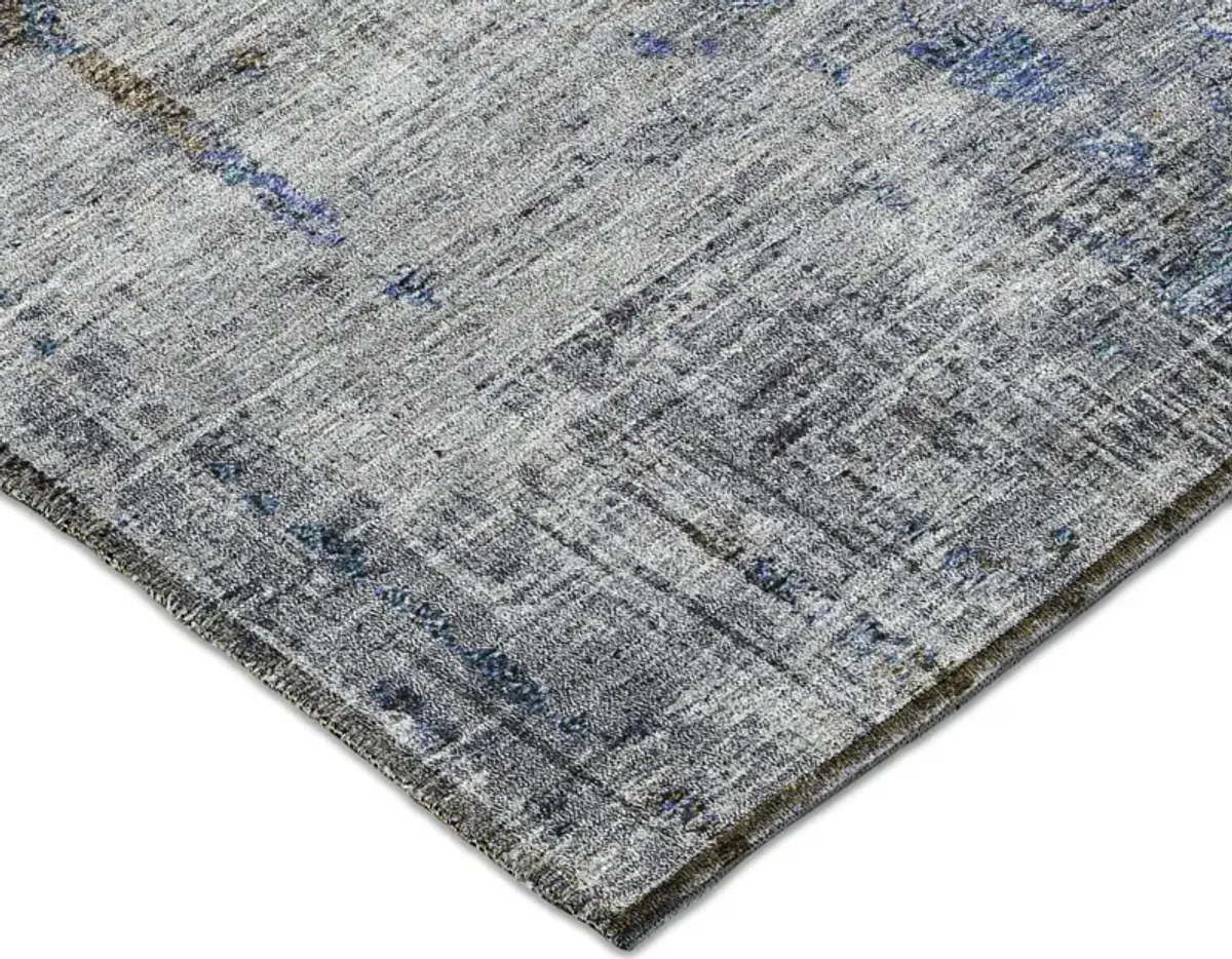 Karaj Blue Area Rug - 2 6  X 3 10 