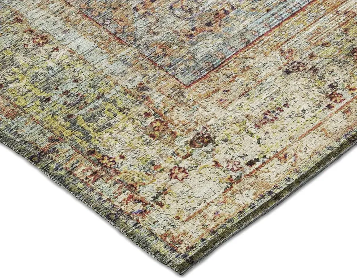 Karaj Blue Area Rug - 2 6  X 3 10 