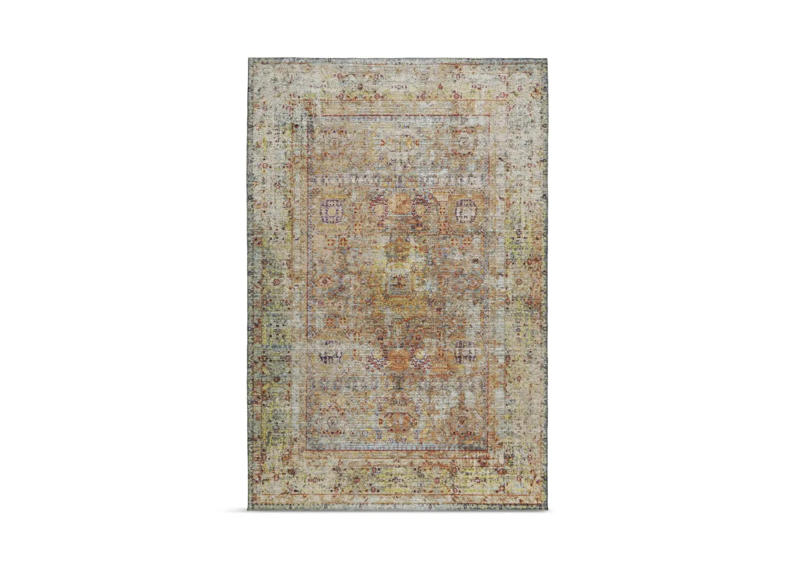 Karaj Blue Area Rug - 2 6  X 3 10 