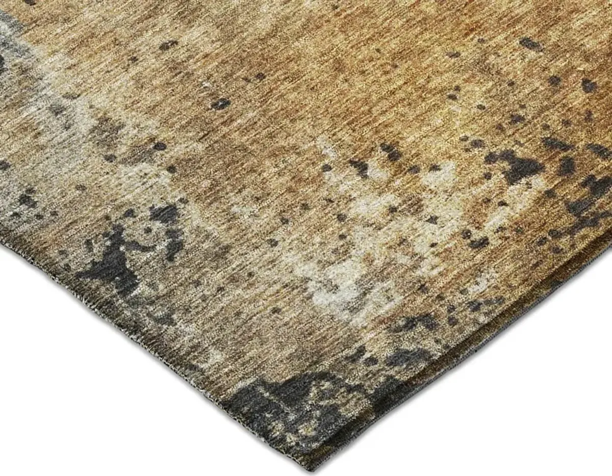 Nouveau Copper Area Rug - 2 6  X 3 10 