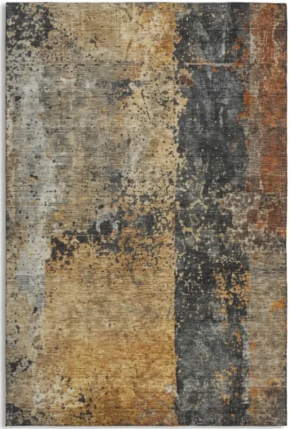 Nouveau Copper Area Rug - 2 6  X 3 10 