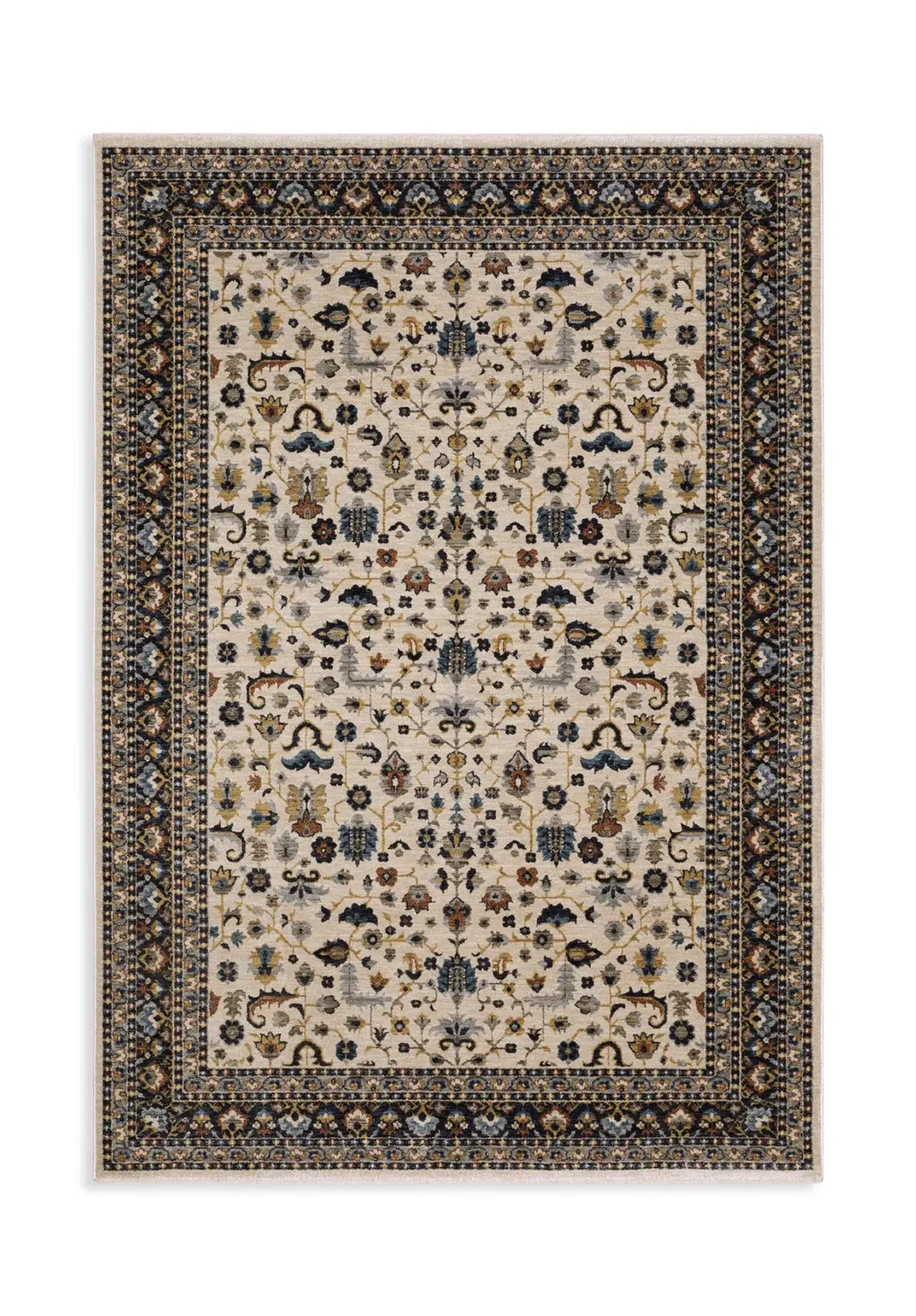 Eliana Beige Multi Area Rug - 3 3  X 5 0 