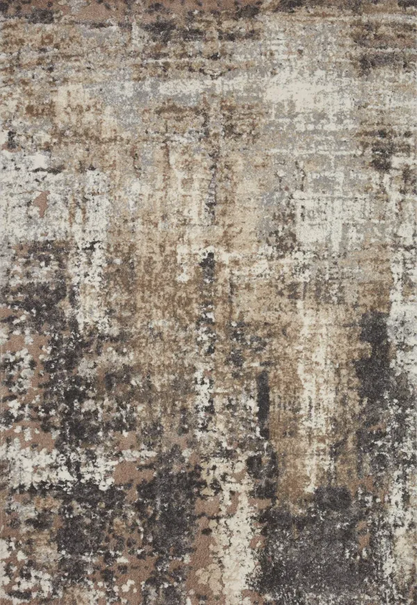 Theory Taupe Grey Area Rug - 2 7  X 4 0 