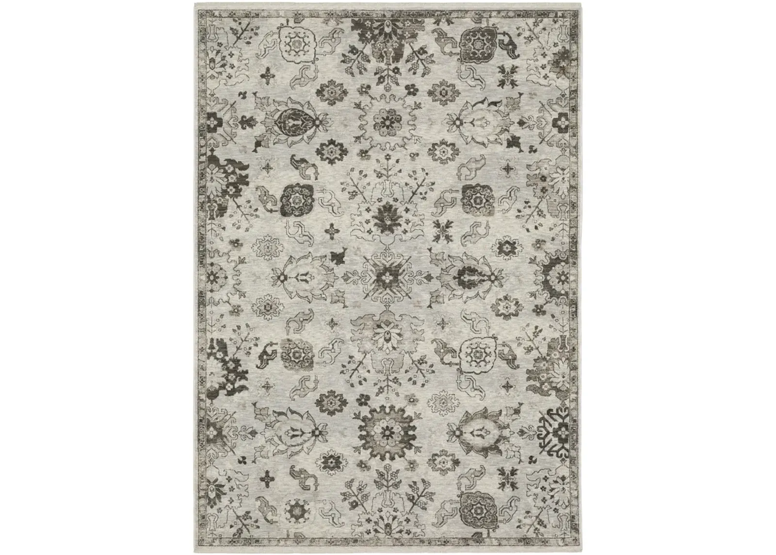 Chamberlain Grey Ivory Area Rug - 3 3  X 5 0 