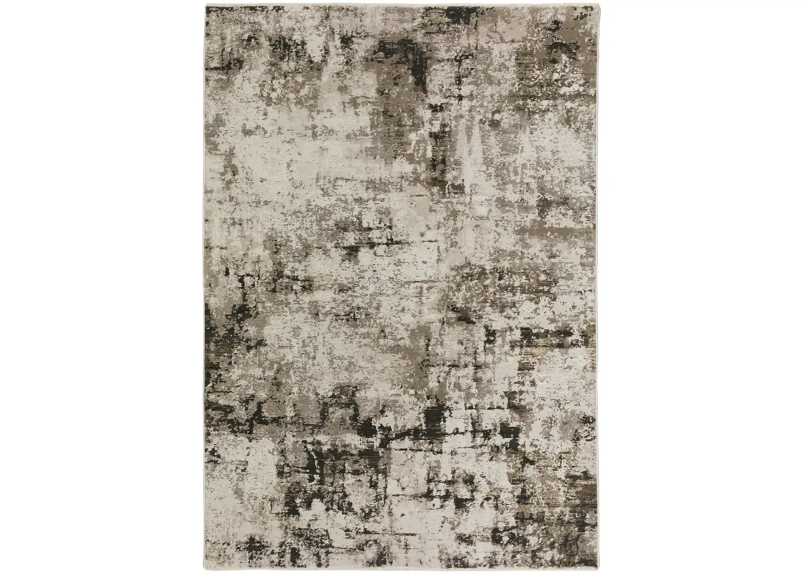 Denizi Putty Area Rug - 3 3  x 5 3 