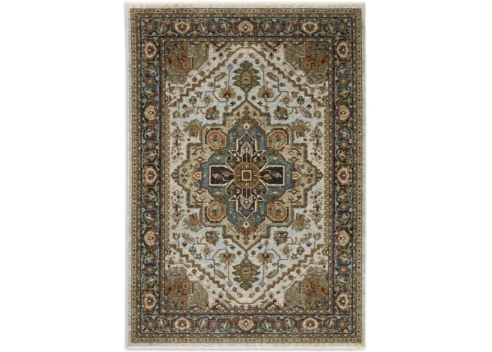 Aberdeen Medallion Ivory Area Rug - 3 3  X 5 0 