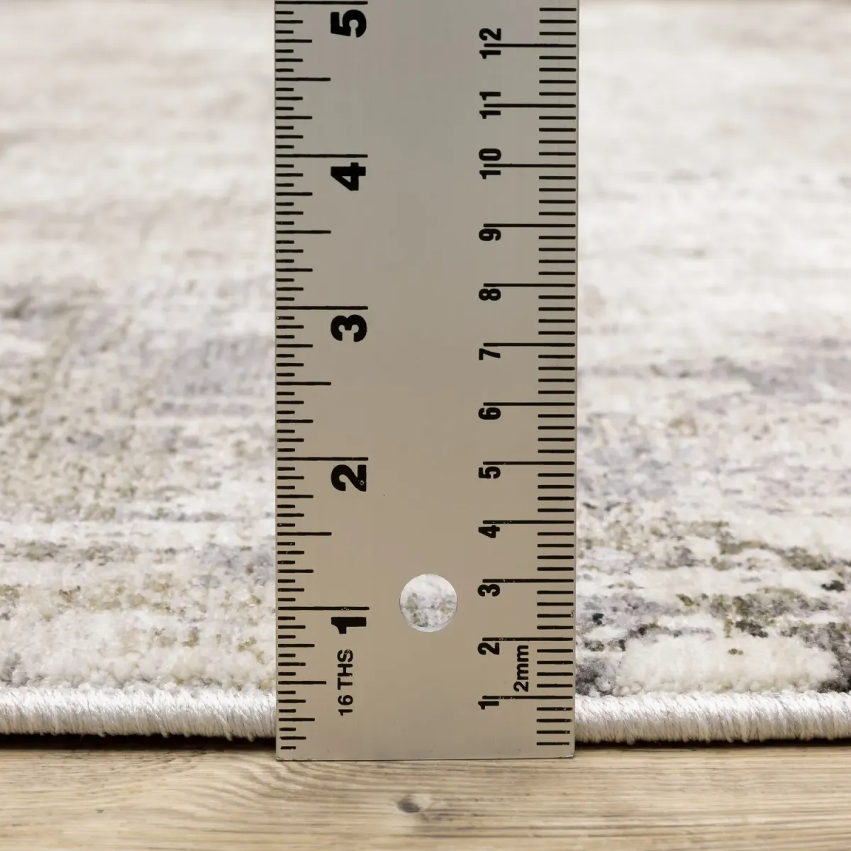 Nebulous Beige Gray Area Rug - 3 3  X 5 0 