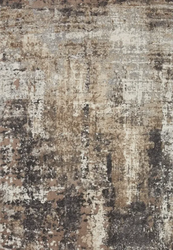 Theory Taupe Grey Area Rug - 3 7  X 5 7 
