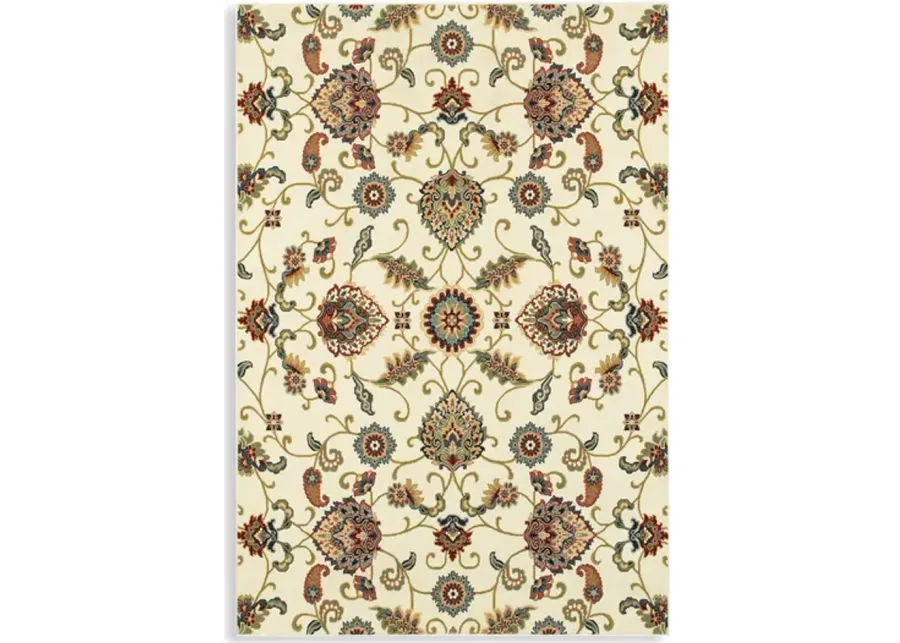 Kashan Alabaster Area Rug - 3 10  X 5 5 