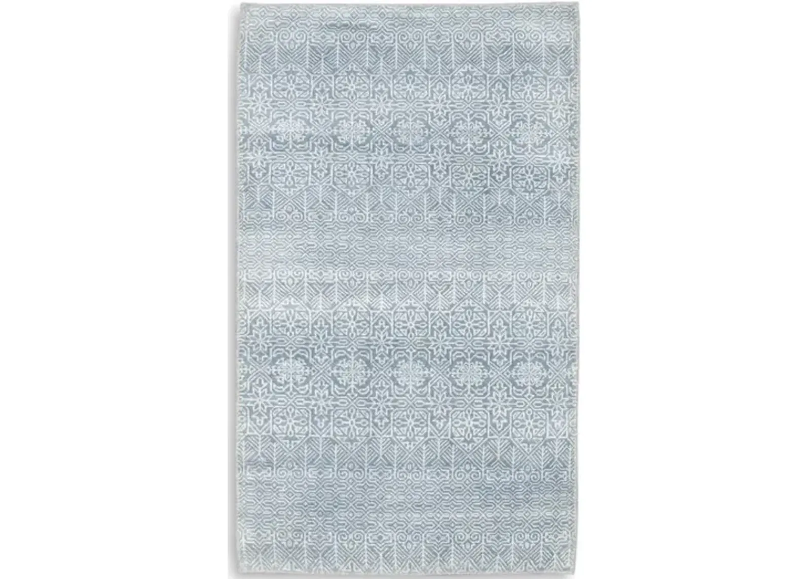 Hand Knotted Area Rug - 2 11  X 5 0 