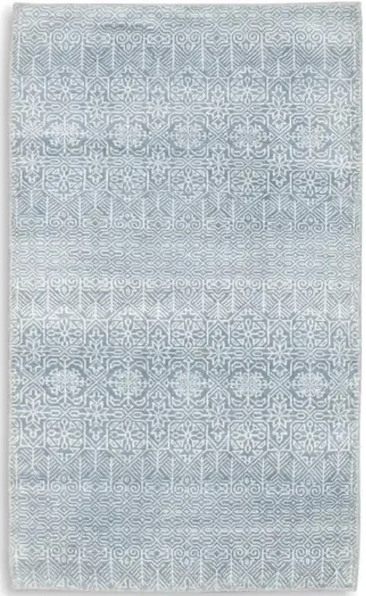 Hand Knotted Area Rug - 2 11  X 5 0 