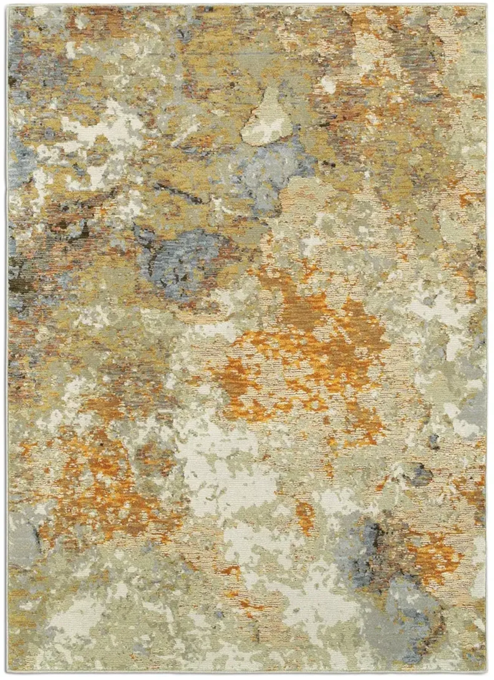 Evolution Pear Amber Area Rug - 3 3  X 5 2 