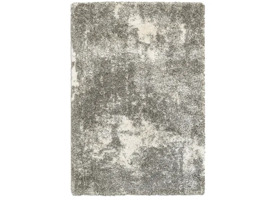 Henderson Grey Area Rug - 3 10  x 5 5 