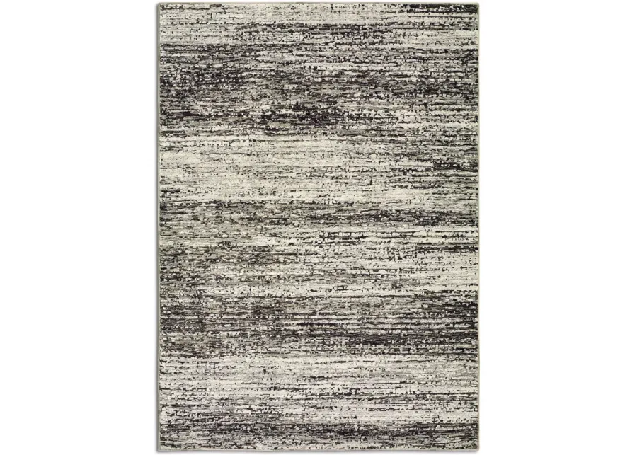 Atlas Striation Gray Area Rug - 3 3  X 5 2 