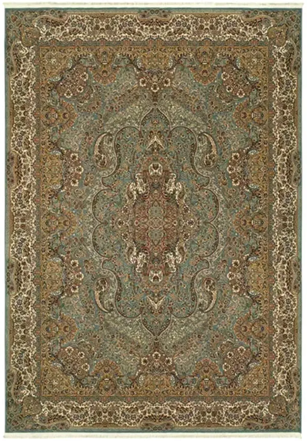 Masterpiece Medallion Blue Area Rug