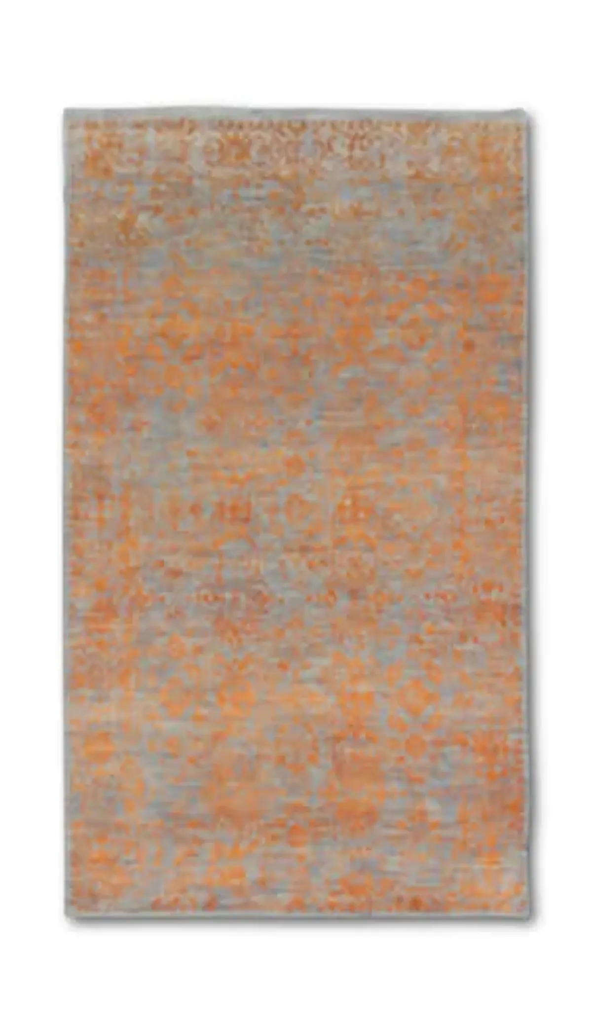 Hand Knotted Area Rug - 2 11  X 5 0  