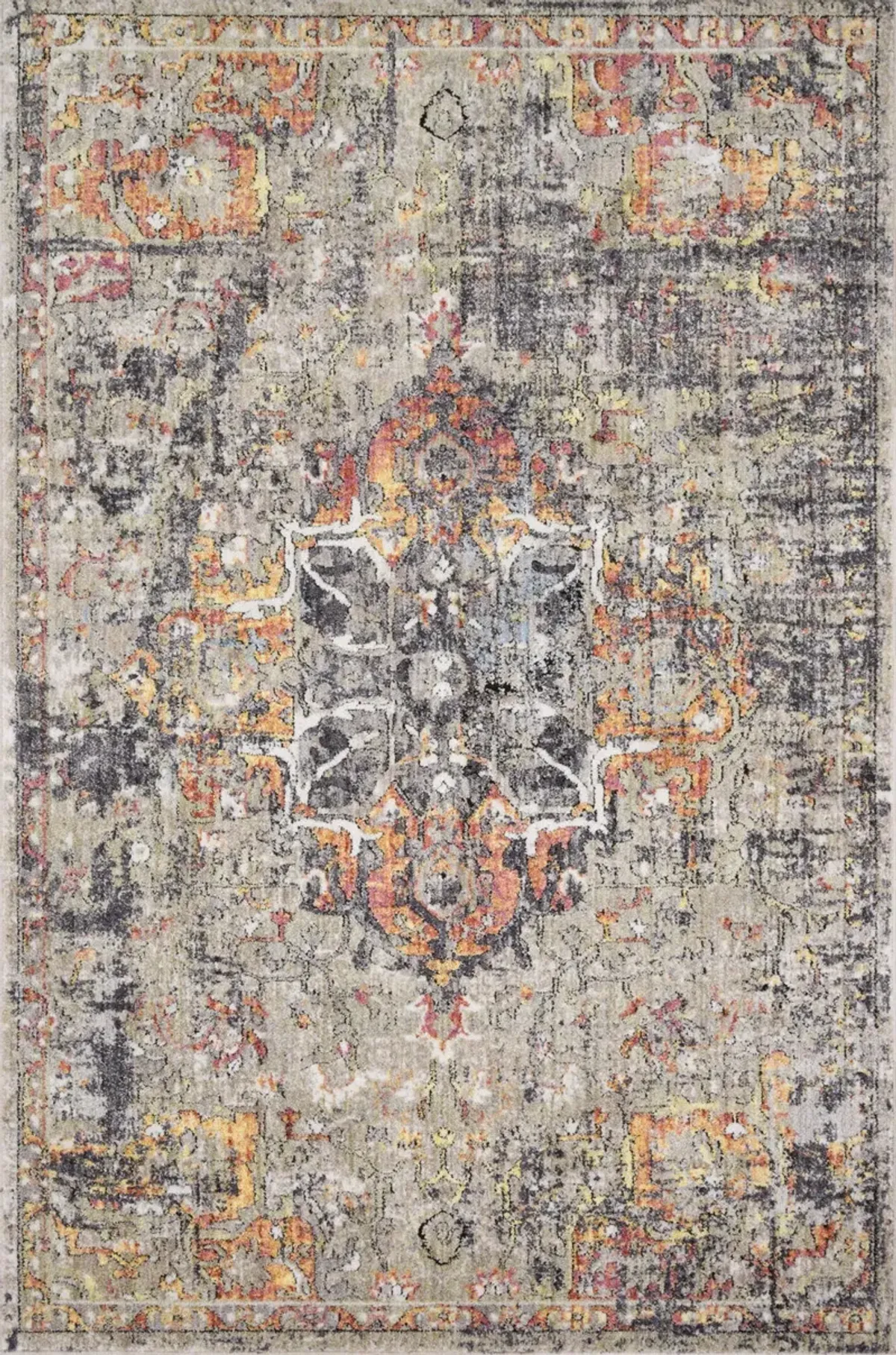 Medusa Taupe Sunset Area Rug - 3 11  X 5 7 