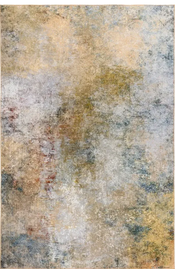 Nebula Saffron Area Rug - 3 2  X 5 3 