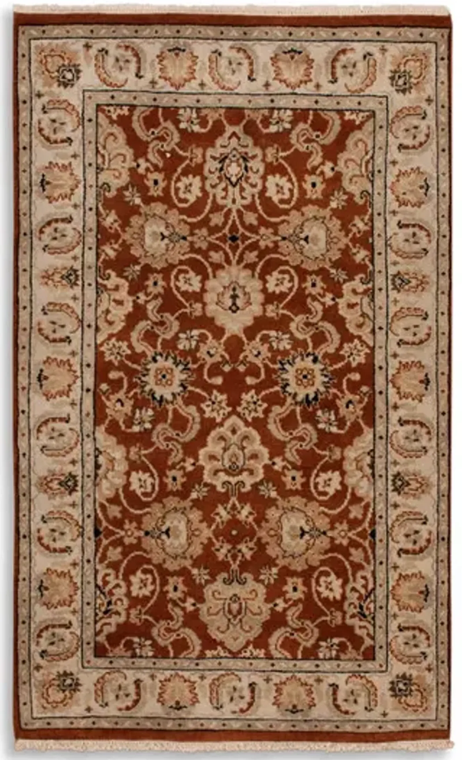 Hand Knotted Area Rug - 3 0  X 5 0 