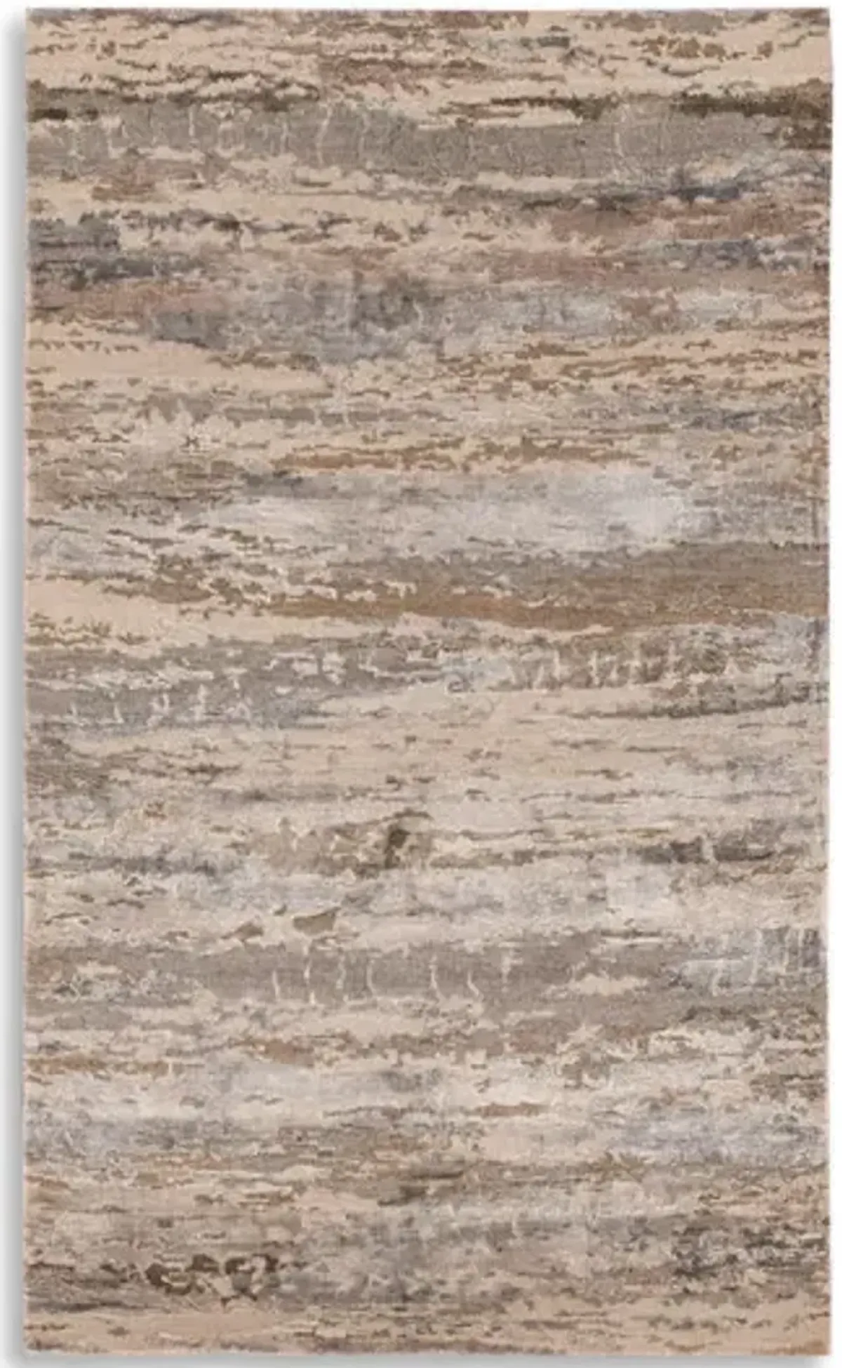 Hand Knotted Area Rug - 3 0  X 5 0 