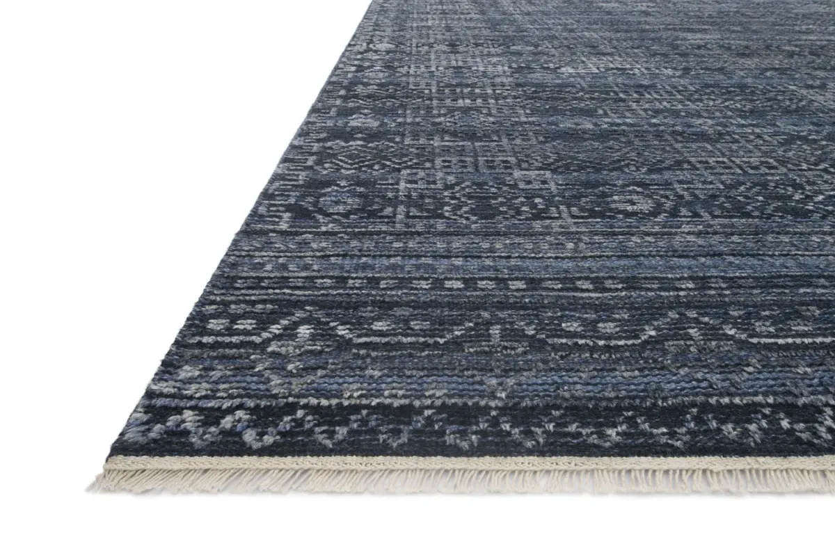 Idris Ink Area Rug - 4 0  x 6 0   