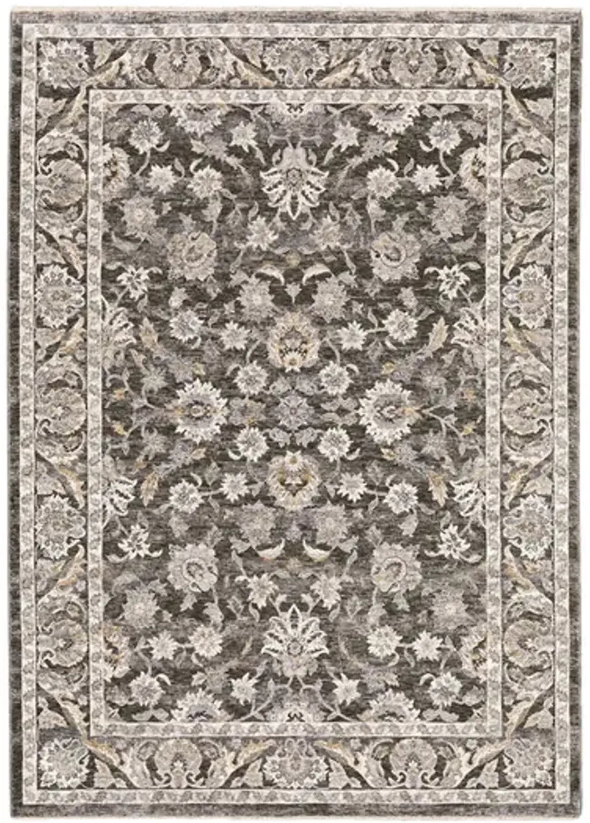 Maharaja Ash Area Rug - 3 3  X 5 0 