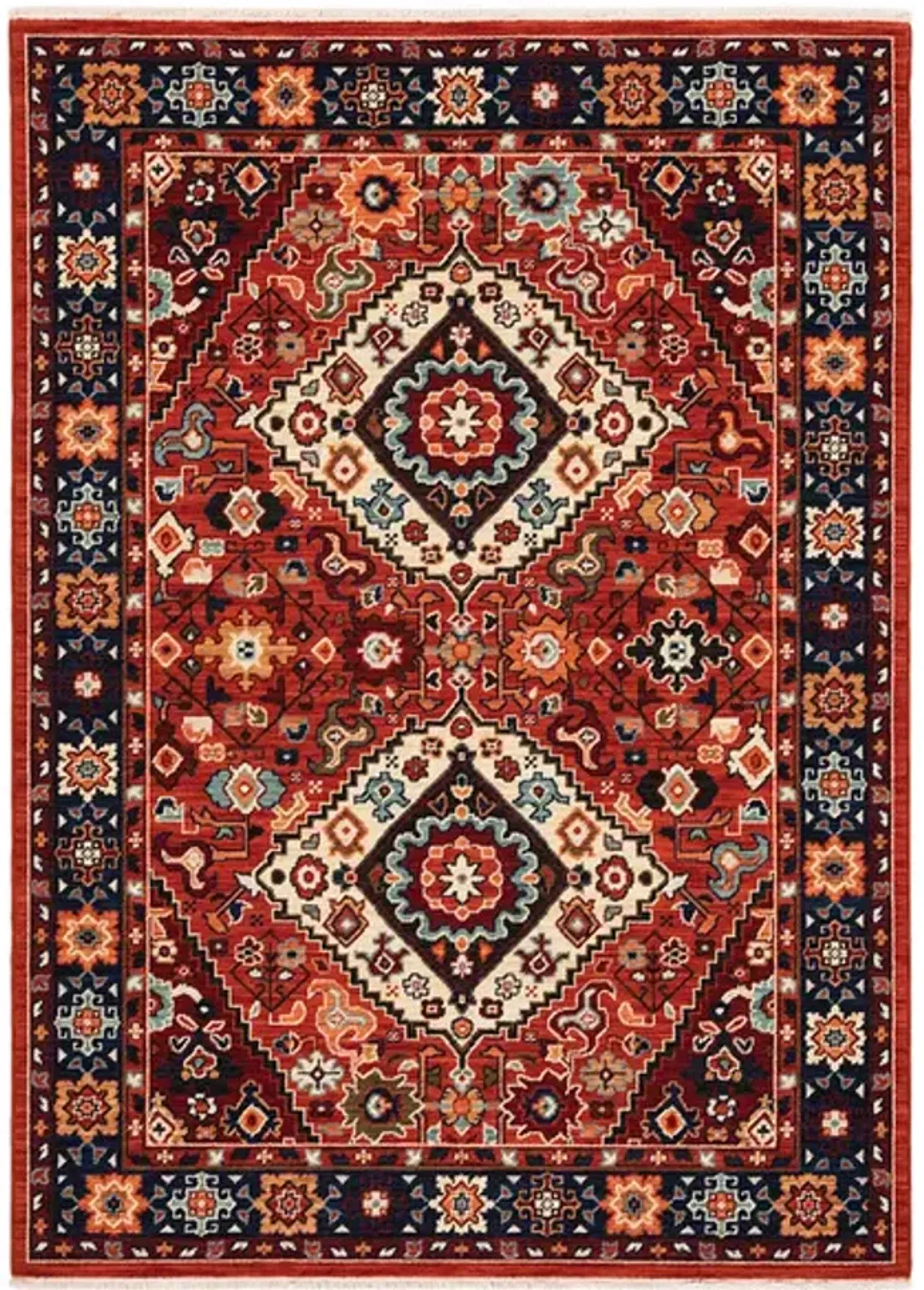 Lilihan Garnet Area Rug - 3 3  X 5 0 